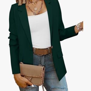Women's Green Blazer